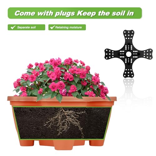 2 Set of 7 Tier Vertical Garden Planter White P87704