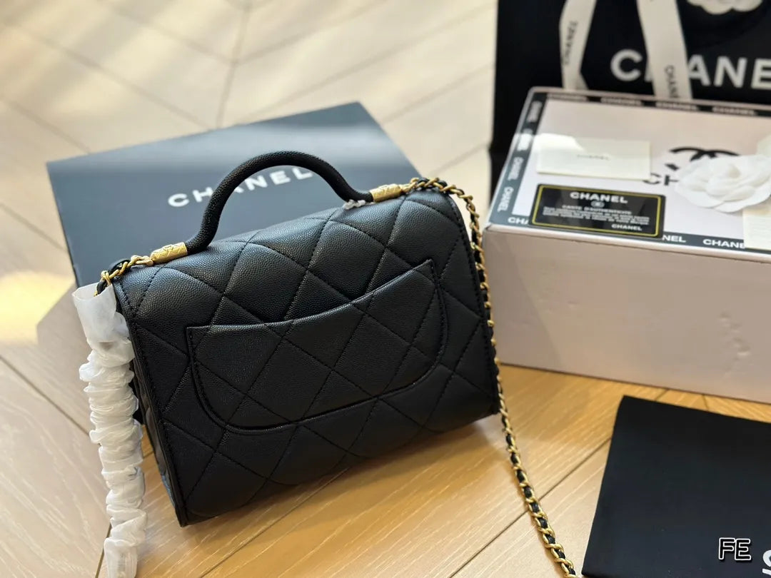 Mini Flap Bag with Top Handle I3614