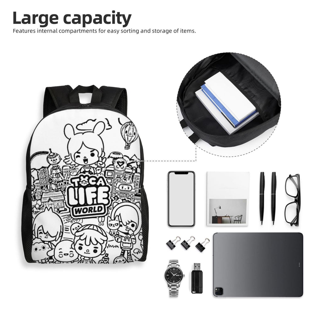 Lightweight Unisex Daypack Backpack S501