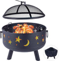 24 inch Round Steel Fire Pit D273847