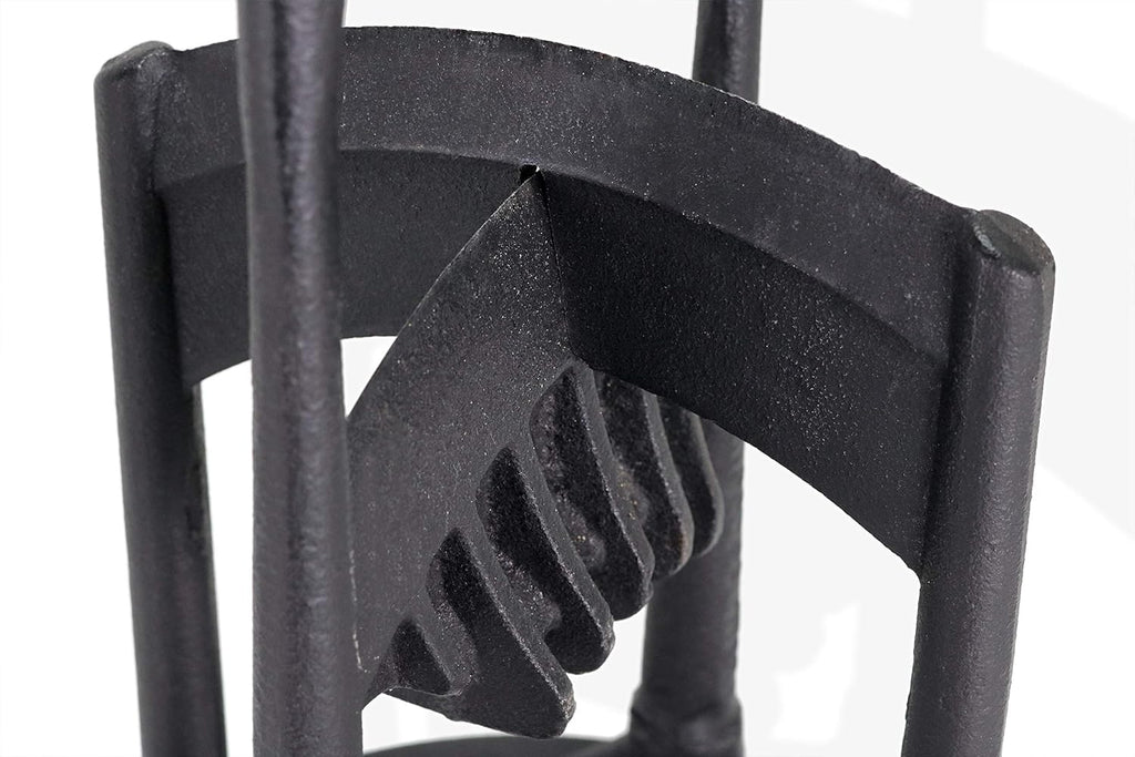 Heavy Duty Cast Iron Firewood Splitter with Removable Secondary Blade Attachment V53558