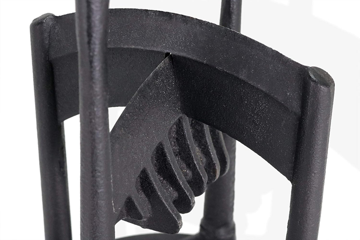 Heavy Duty Cast Iron Firewood Splitter with Removable Secondary Blade Attachment V53558