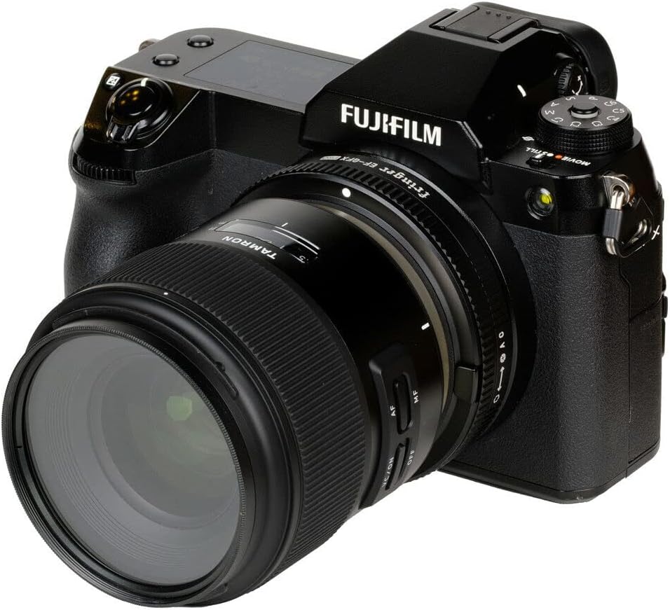 Auto Focus Lens Adapter for CAN0N EF EF-S Lens to Fuji GFX Camera G710