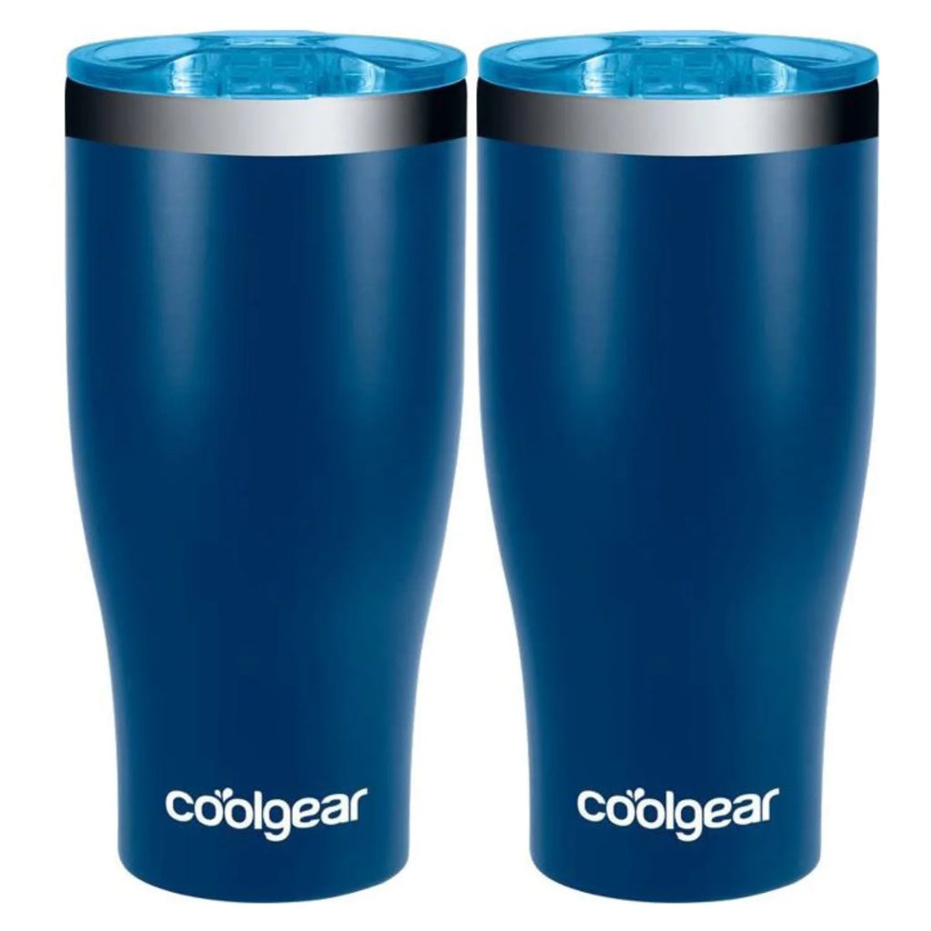 2-Pack 20 Ounce Stainless Steel Double Wall Vacuum Tumbler with Slider Lid G627192