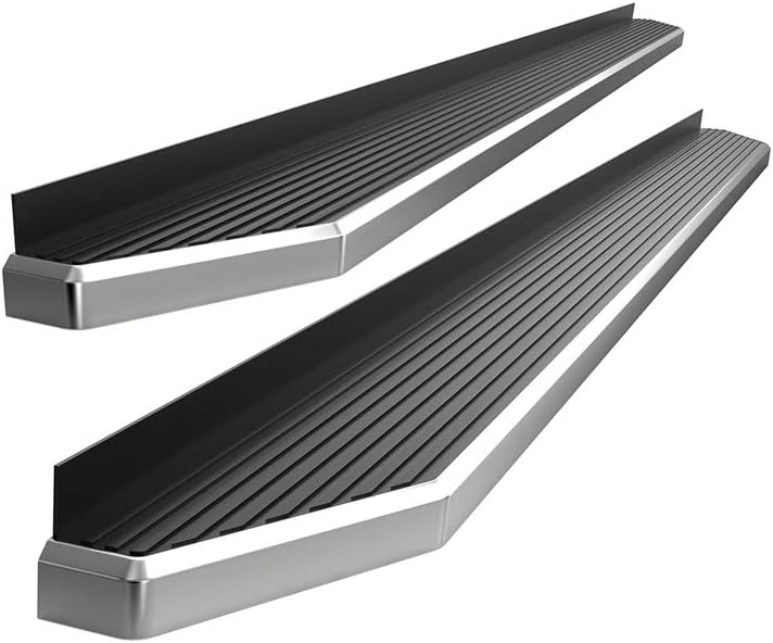 Silver Running Board Style Side Steps I559076