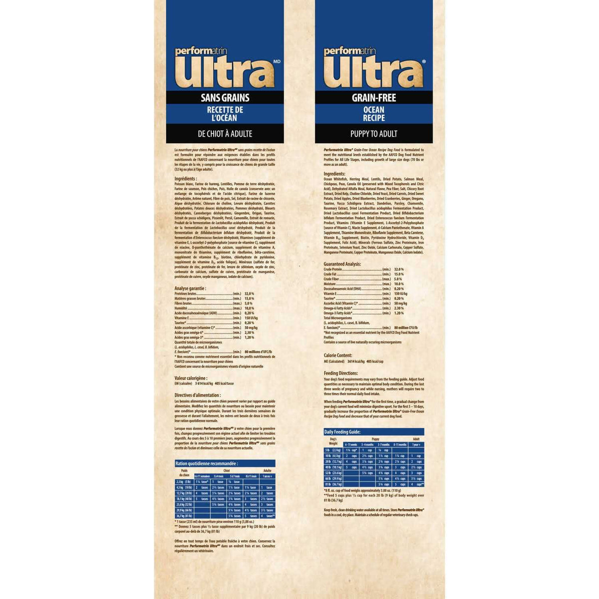 Grain Free Dry Dog Food P3892