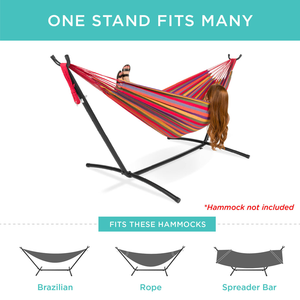 Portable Steel Hammock Stand with Carrying Case G142168