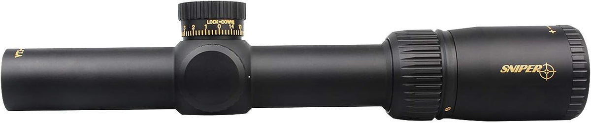 1-6X24 FFP Scope with Red/Green Illuminated Reticle and Scope Mount B994