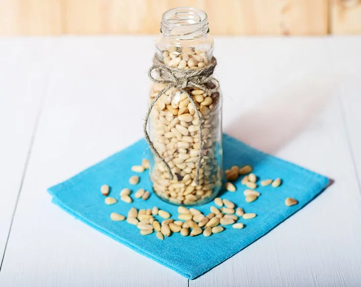 Pine Nuts, 1 Pound — Kosher, Vegan, Raw R12114