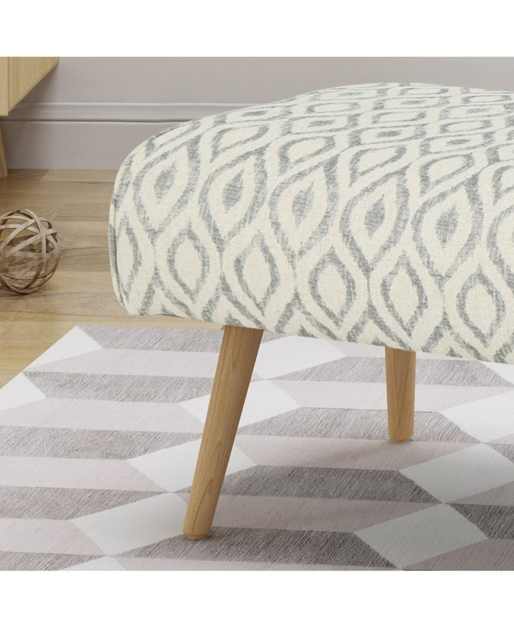 Gray Ottoman G852