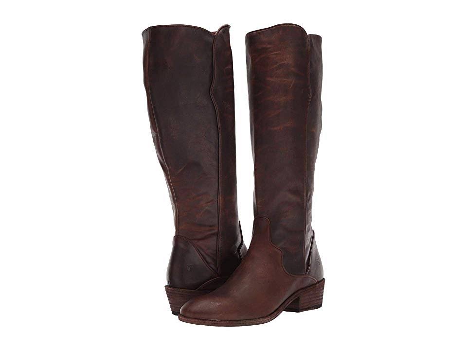Dark Brown Tall Wide Calf Boots R417