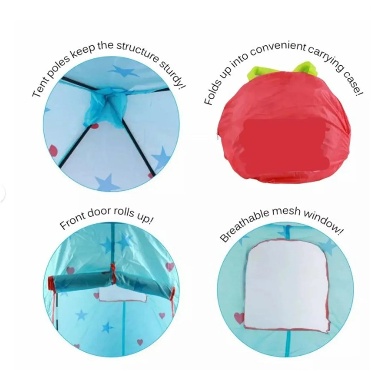 Kids Fabric Play Tent Playhouse K958