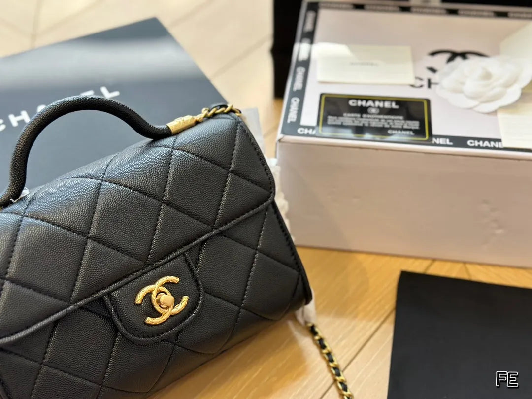 Mini Flap Bag with Top Handle I3614