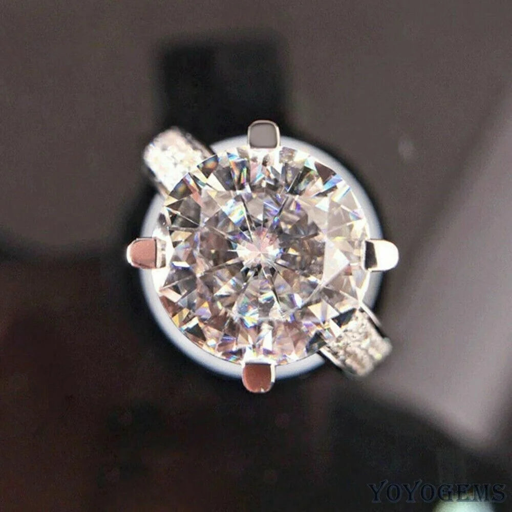 14K White Gold Solitaire Engagement Ring G330603