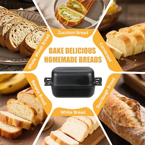 Cast Iron Loaf Pan with Lid M894543