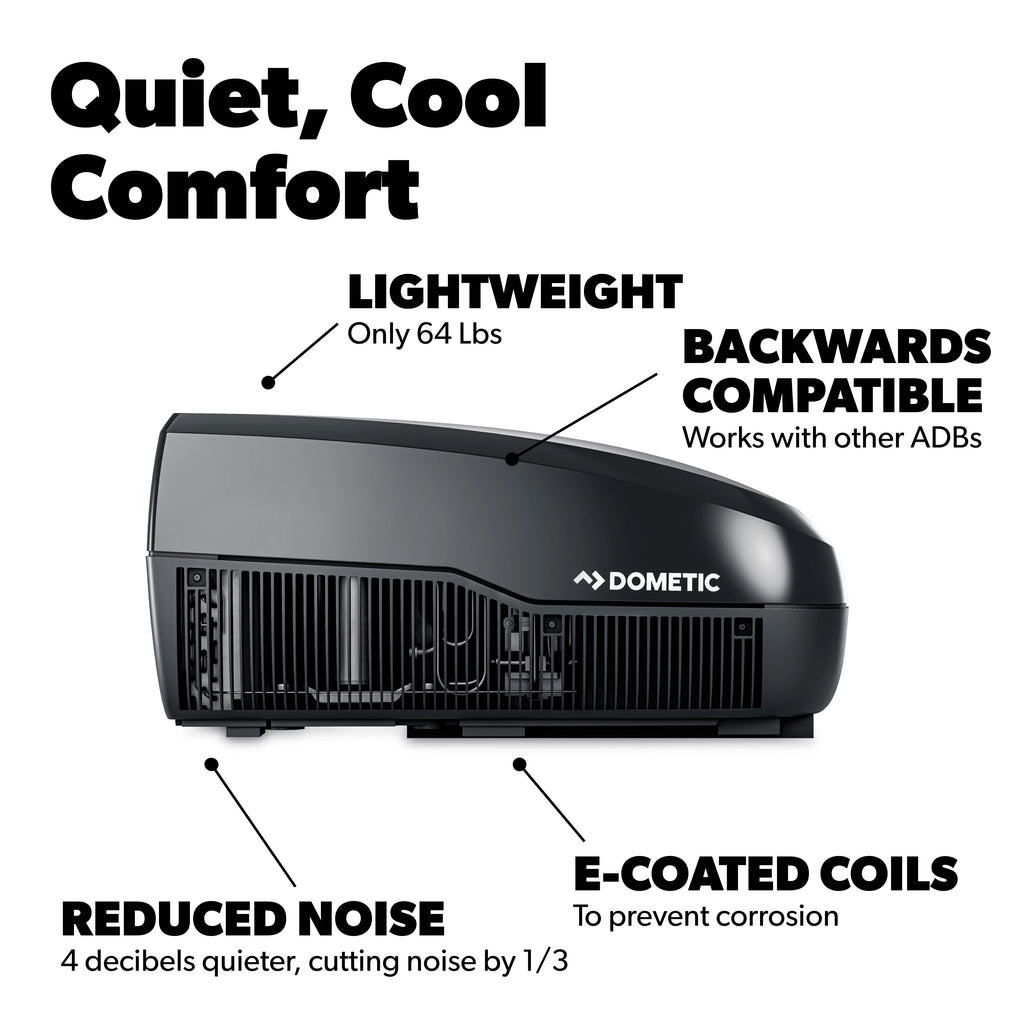 15K BTU Mechanical Air Conditioner, Black W895