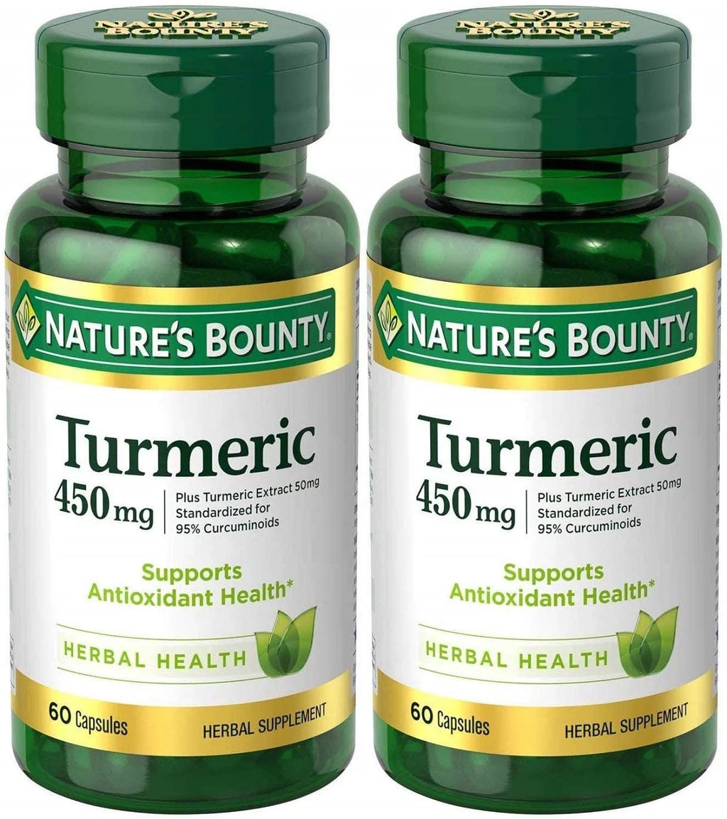 Turmeric Capsules 60 Capsules (Pack of 2) O831956