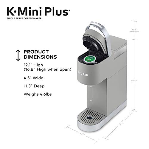 Studio Gray Single Serve K-Cup Pod Coffee Brewer M90184