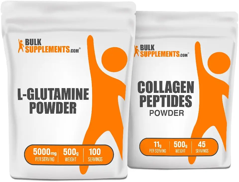 L-Glutamine 500g + Collagen Peptides 500g Bundle T342146