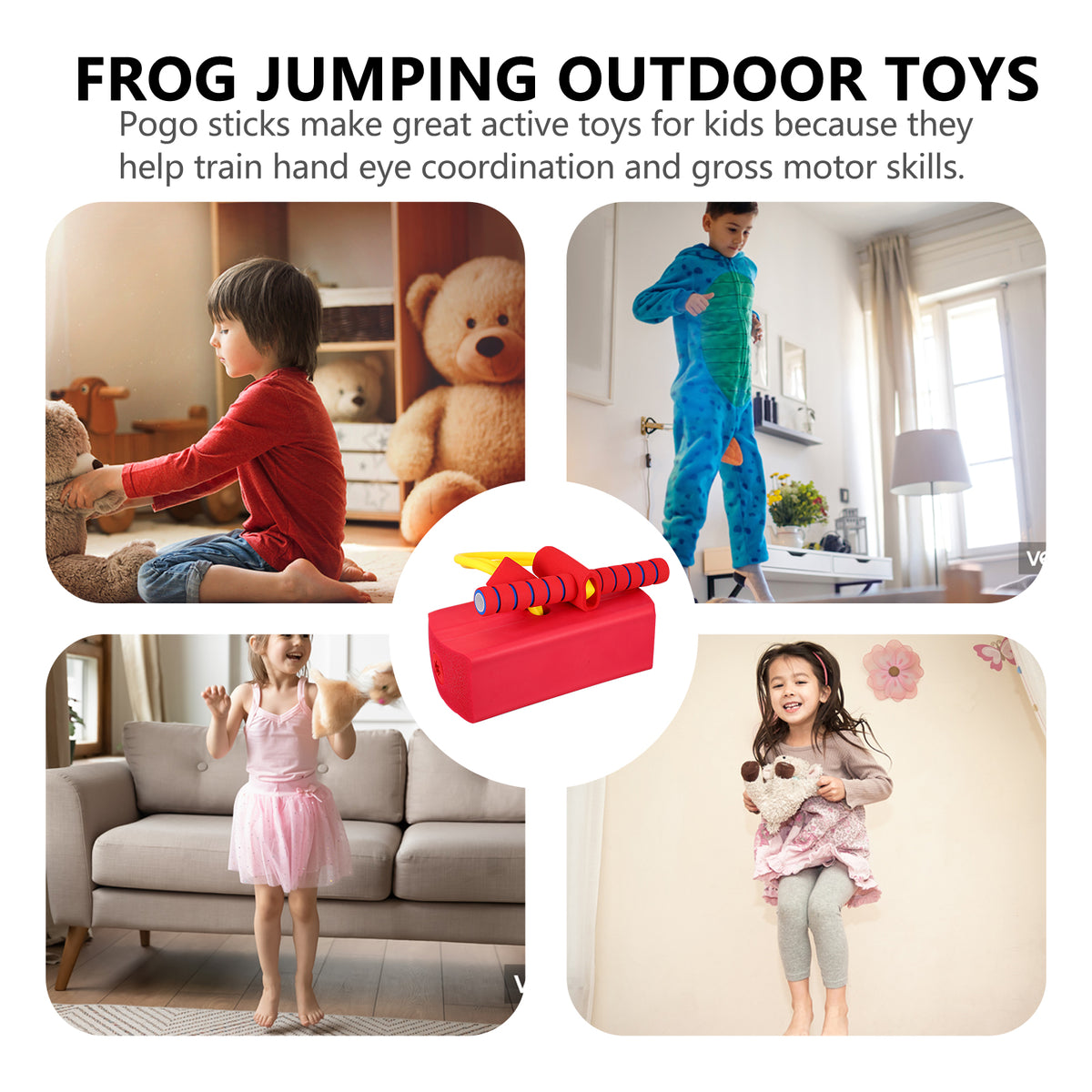 Red Nbr Bungee Jumper for Kids A291