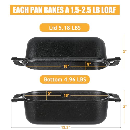 Cast Iron Loaf Pan with Lid M894543