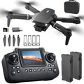 Mini Drone with Screen Controller, 2 Batteries, Foldable Y8445