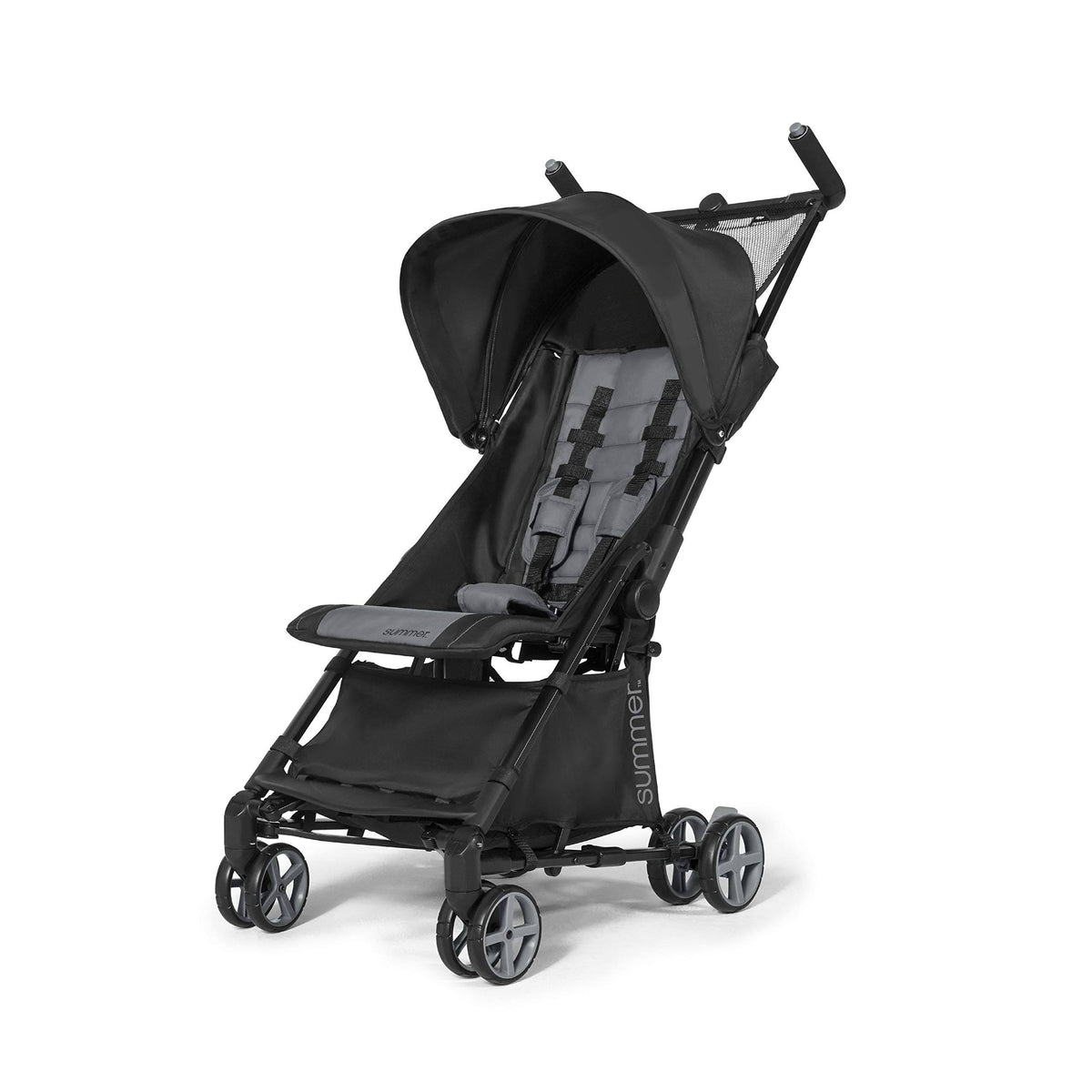 Black Fold Stroller S6648
