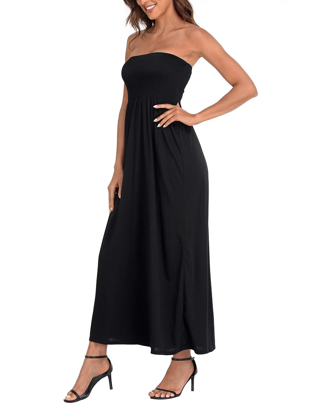 Strapless Maxi Dress C8973