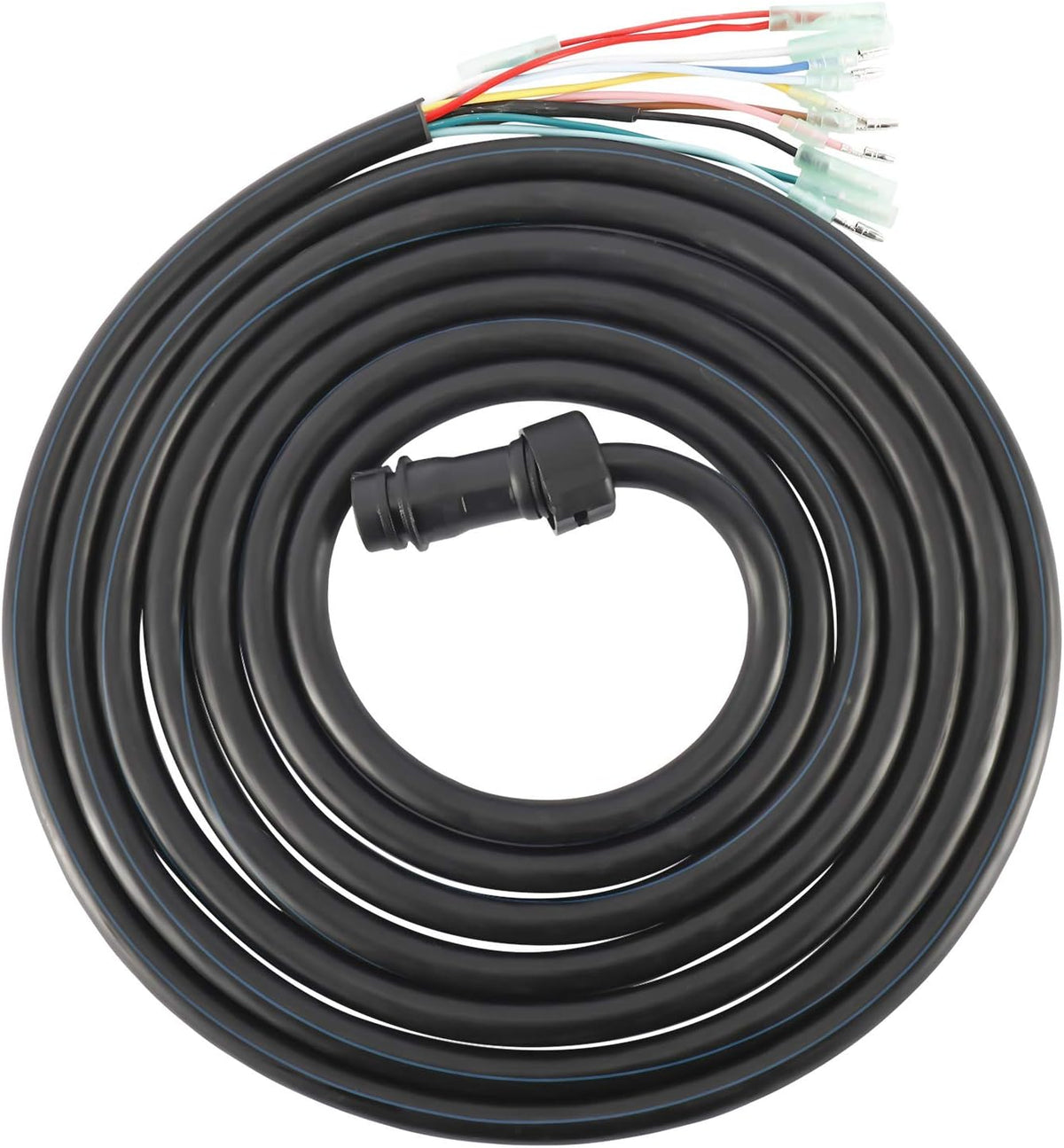 10 Pin 16.4ft Motor Cable Wire Harness for Yamaha Outboard Engine 703 Remote Control Box, Pack of 2 X383