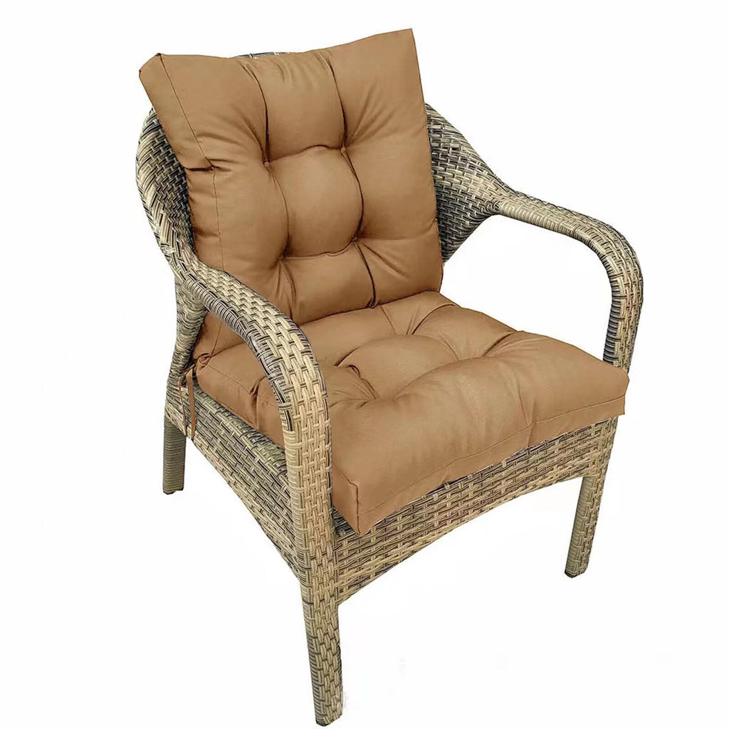 Light Brown Outdoor Seat Cushion D816293