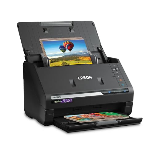 Wireless High-Speed Photo and Document Scanner V510