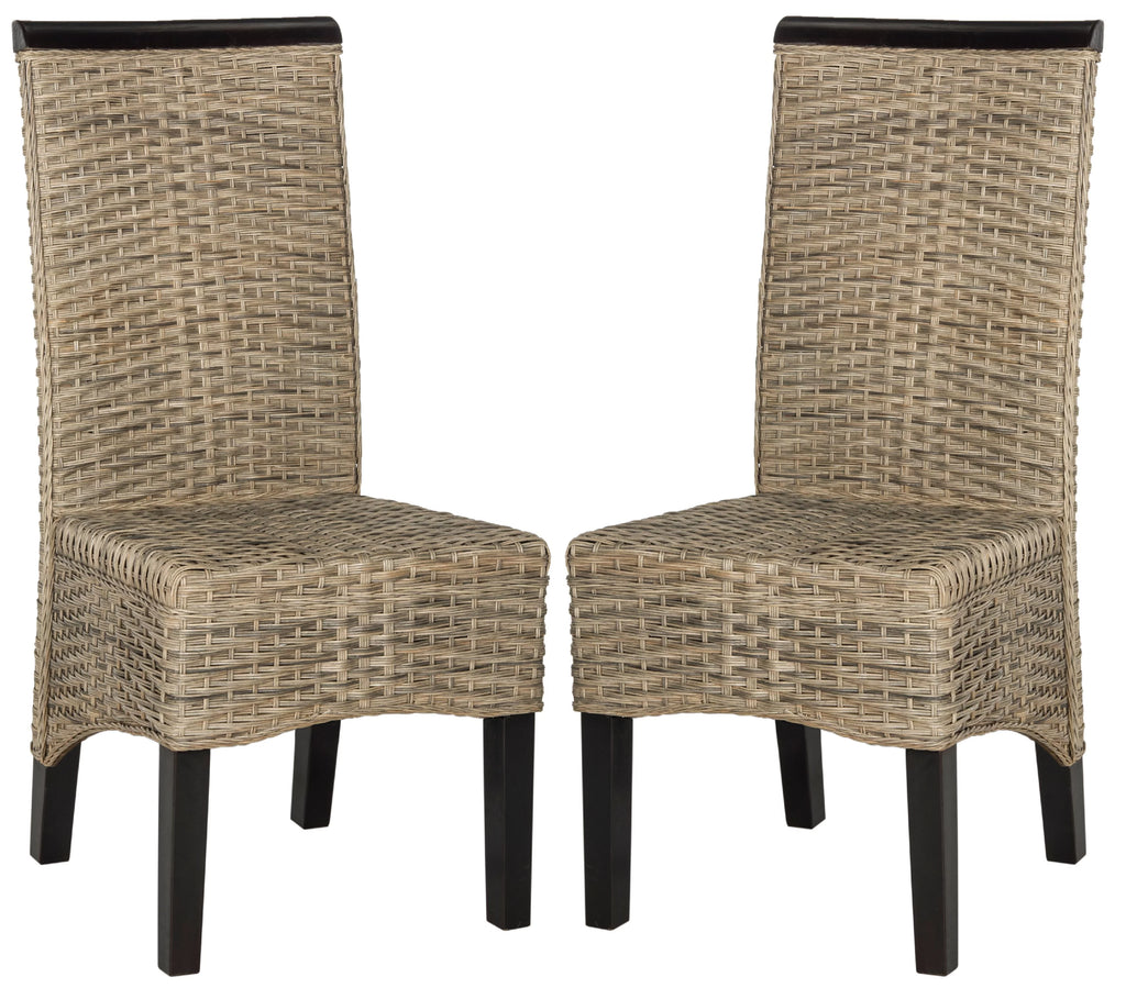 Wicker Dining Chair, Set of 2 D93352