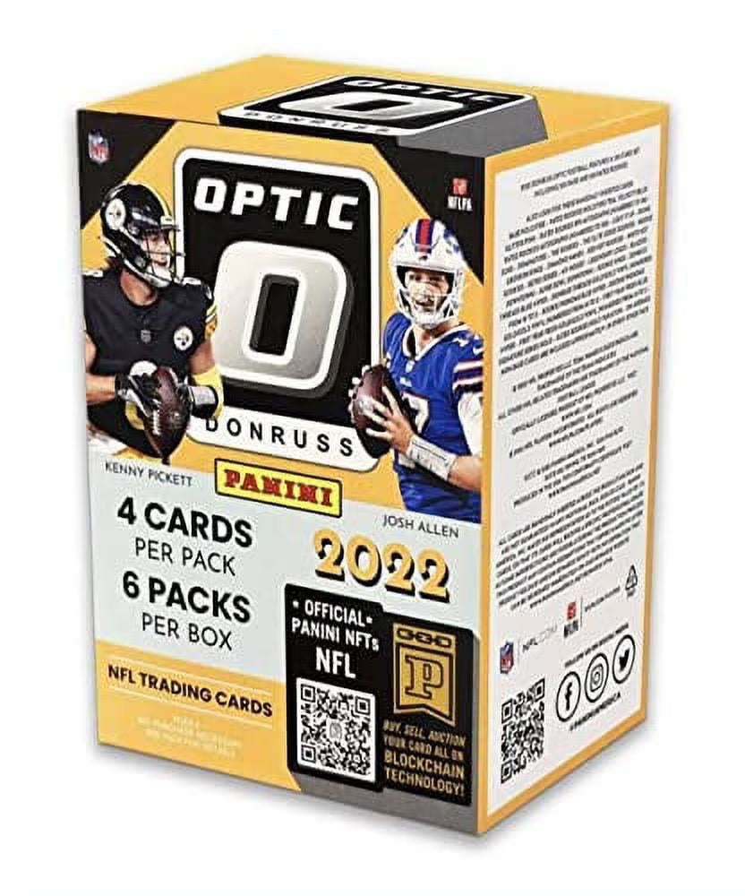 2022 Donruss Optic Football Trading Card Blaster Box U920082