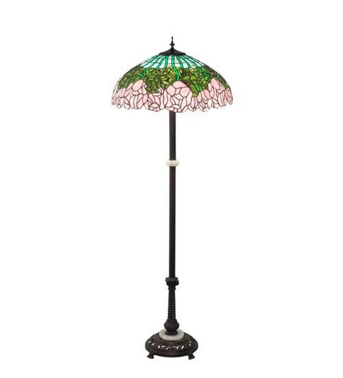 62" High Tiffany Floor Lamp M277