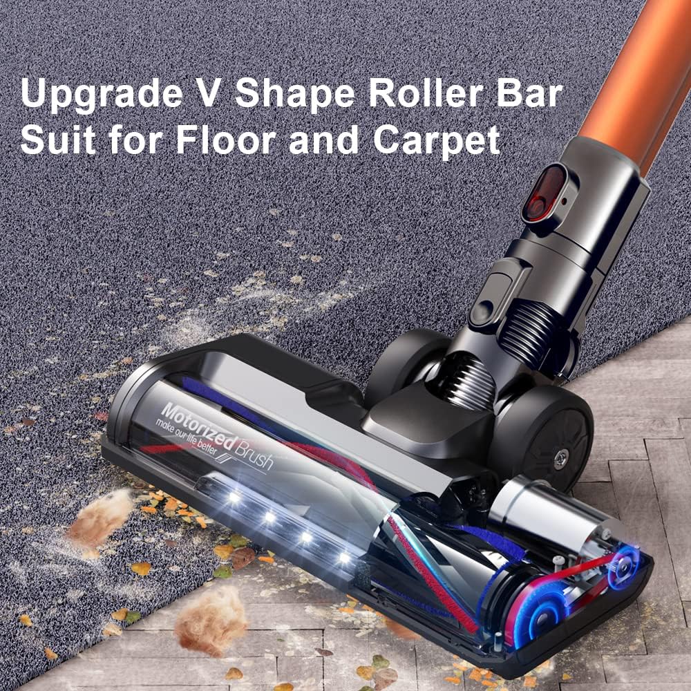 Cordless Stick Vacuum Cleaner 30KPa Lightweight Handheld Vacuum R277331