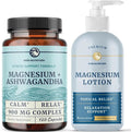 Magnesium Lotion and Ashwagandha Supplement 8 Fl Oz Z191910