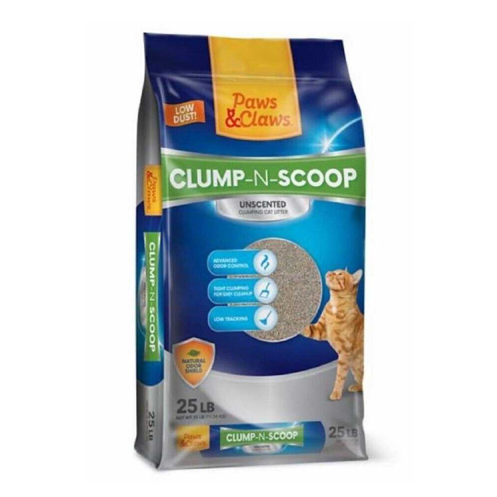 Unscented Clumping Clay Cat Litter D5662