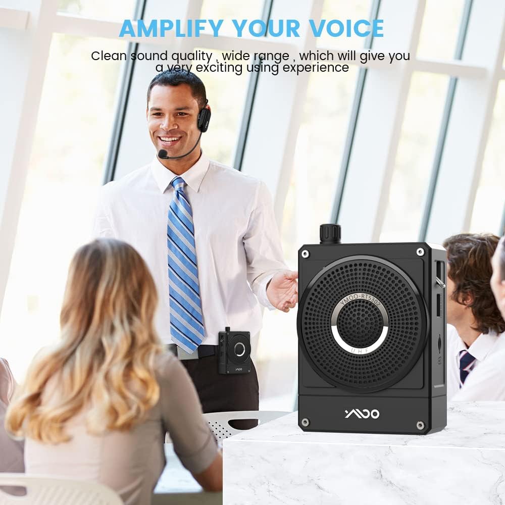 Voice Amplifier with Wireless Microphone Headset I45573