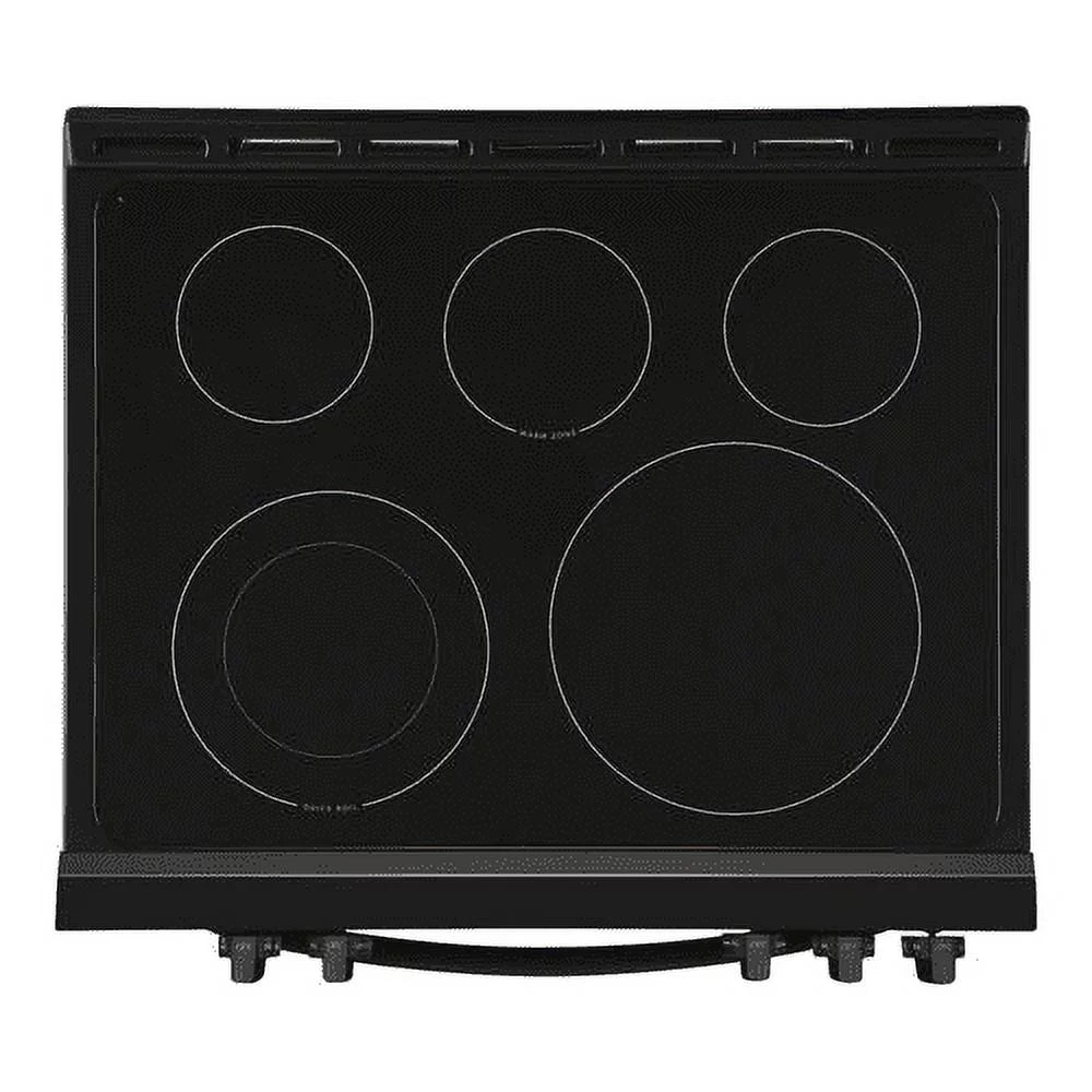 Black 30 in Freestanding Range with Self-Cleaning D65102