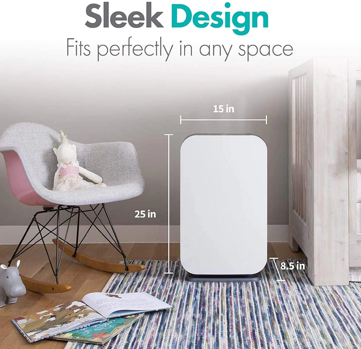 White True HEPA Air Purifier F98247