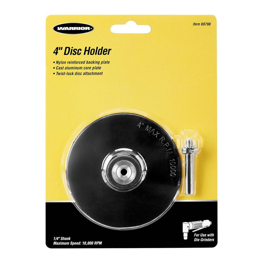 4 in. Disc Holder with 1/4 in. Shank Z668