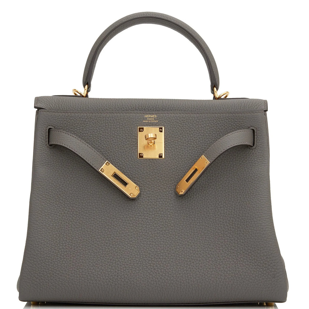 Etain Togo Leather Handbag Z2151