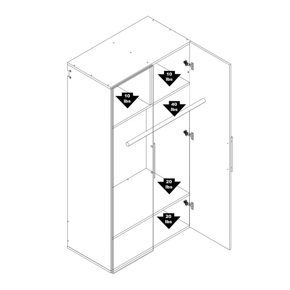 Black Wardrobe J158344