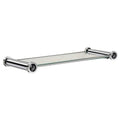 Chrome/Black Crystal Bathroom Shelf R2161
