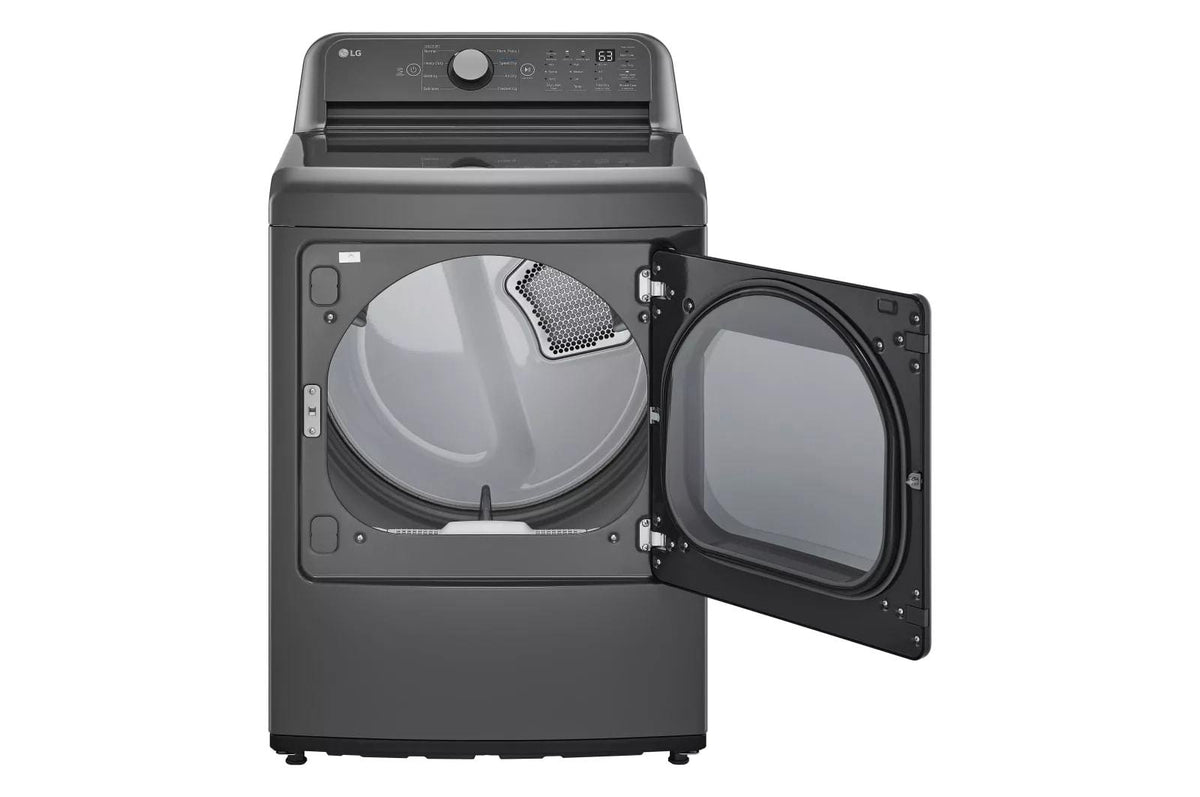 Black Front Load Electric Dryer B6536