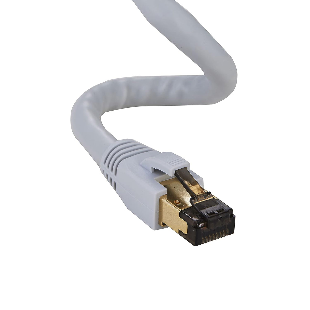 Cat8 Purple 75FT SFTP Ethernet Patch Cable 26AWG Copper Wire Pack of 2 I32646