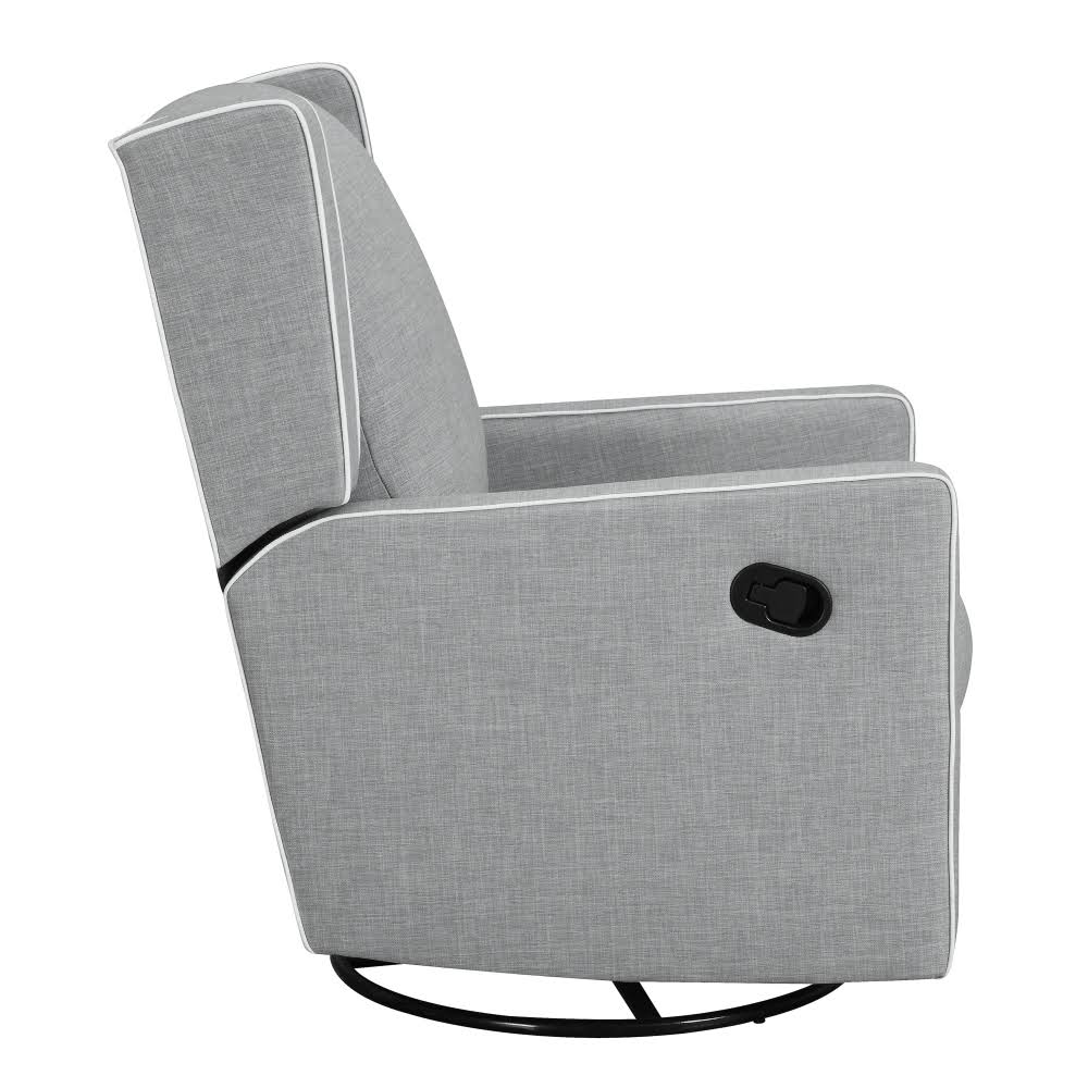 Gray Recliner / Glider N7477