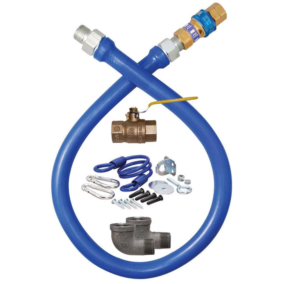 3/4 GAS Hose Connector Kit with Quick Disconnect N64725