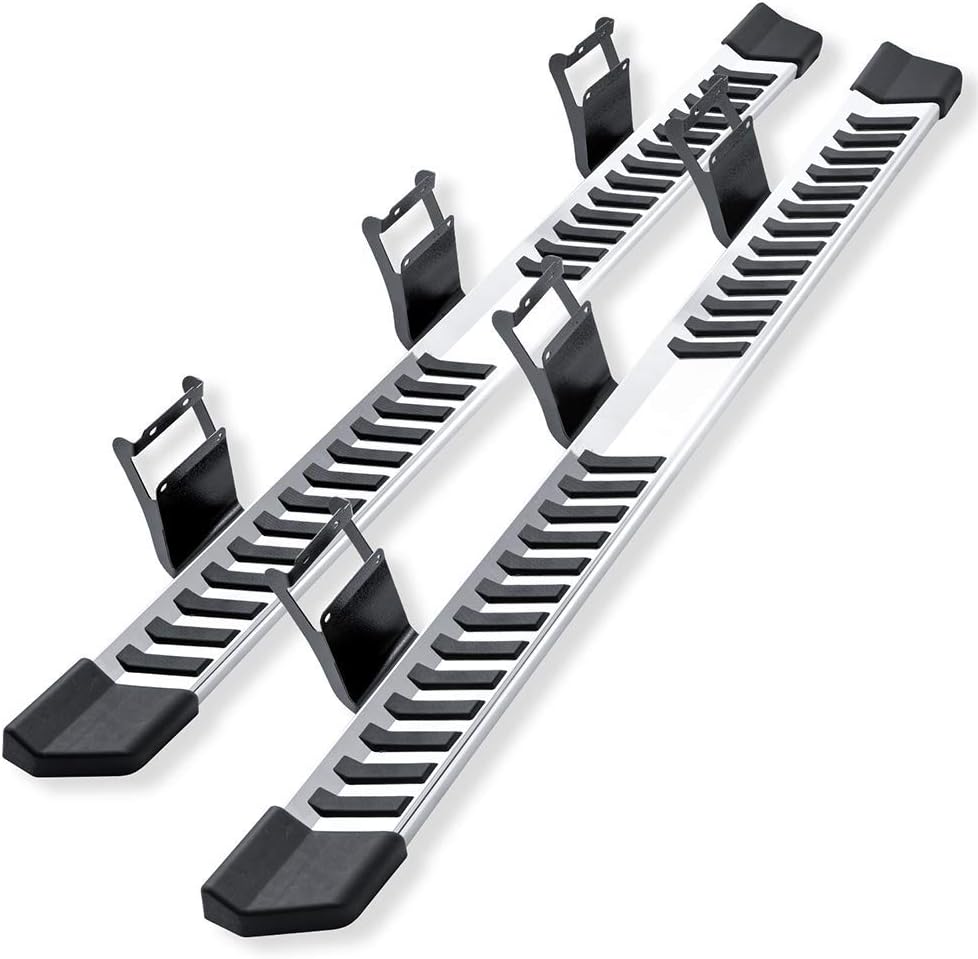 Silver Steel Side Step Bar V592