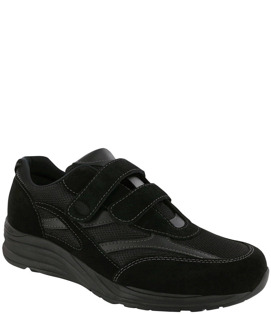 Black Mesh Men's Slim Shoes R969884